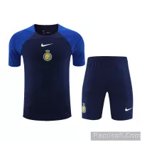 23-24 Al-Nassr Victory Pre-match Jersey+Shorts - view 1