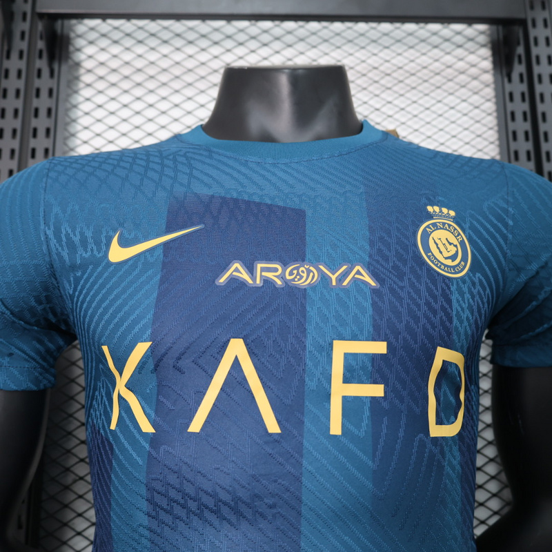 23-24 Al-Nassr Victory Away Player Version - gallery