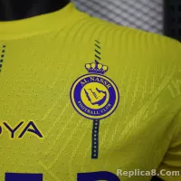 23-24 Al-Nassr Victory Home Player Version - view 3