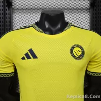 26-27 Al-Nassr Victory Home Soccer Jersey Player Version - view 6