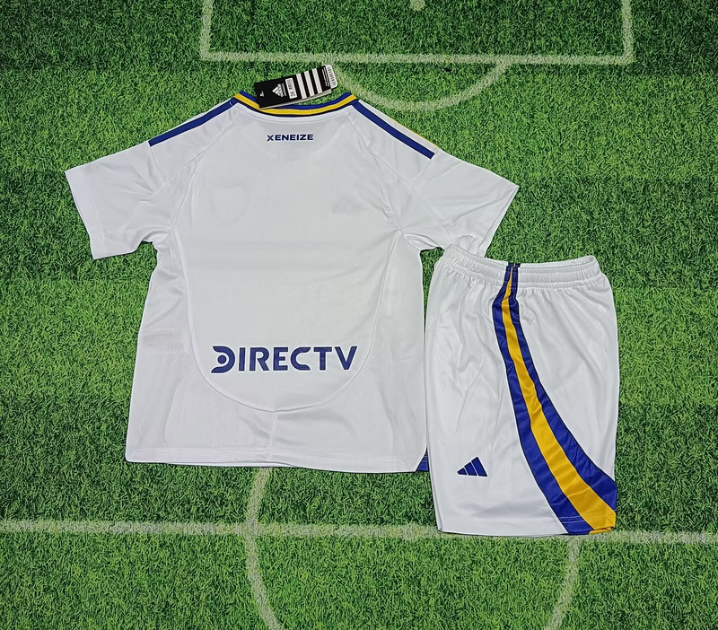 24-25 Boca Juniors  Away Kids Kit Jerseys+Shorts - gallery