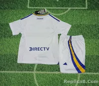 24-25 Boca Juniors  Away Kids Kit Jerseys+Shorts - view 3