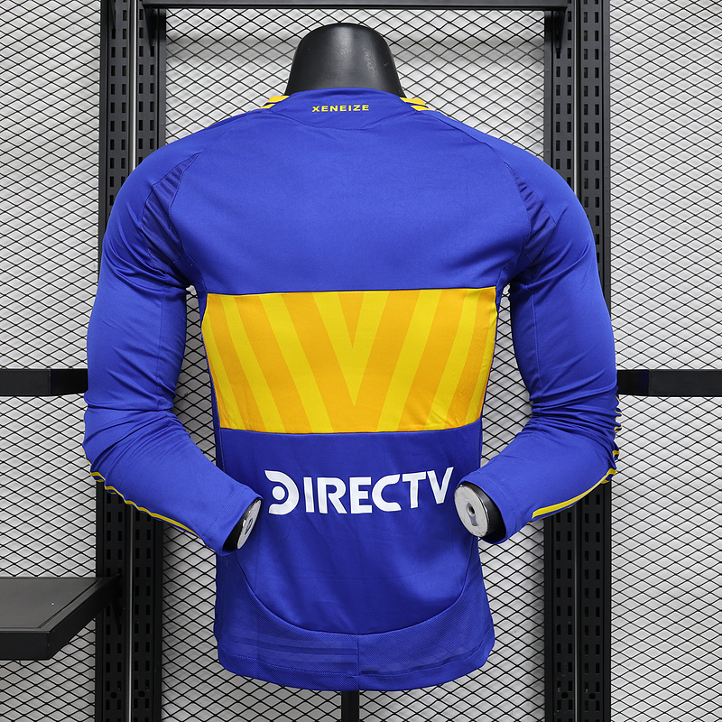 24-25 Boca Juniors  Home Jersey Long Sleeve Player Version - gallery