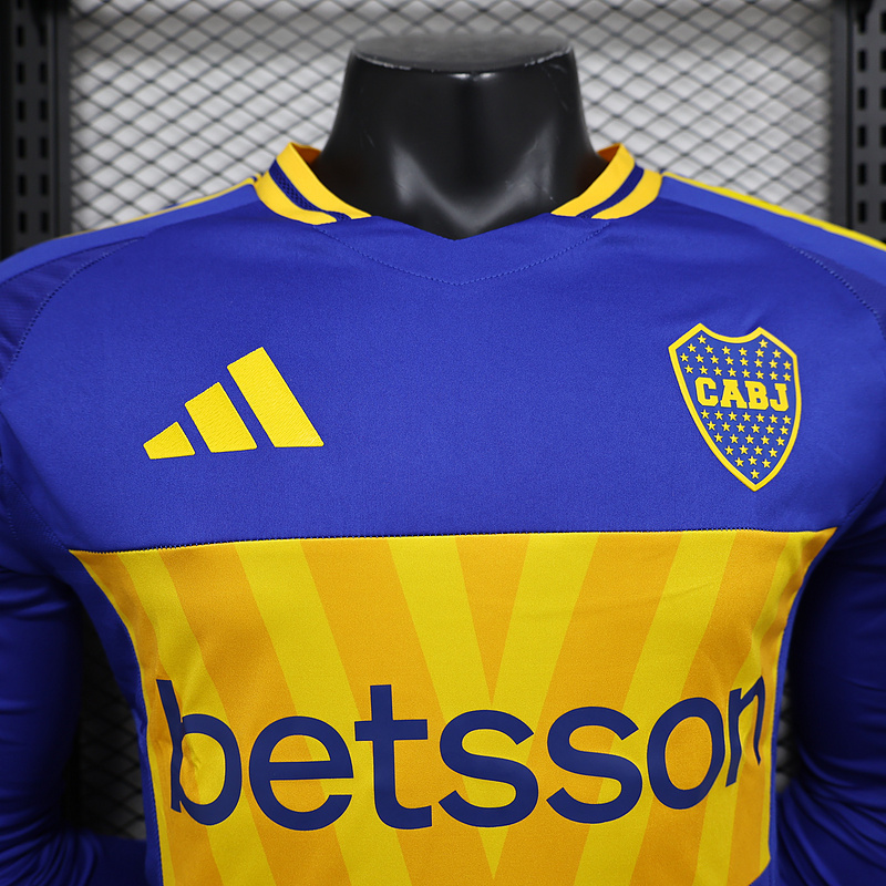 24-25 Boca Juniors  Home Jersey Long Sleeve Player Version - gallery