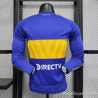 24-25 Boca Juniors  Home Jersey Long Sleeve Player Version - view 3