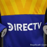 24-25 Boca Juniors  Home Jersey Long Sleeve Player Version - view 10