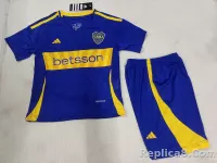 24-25 Boca Juniors  Home Kids Kit Jerseys+Shorts - view 1