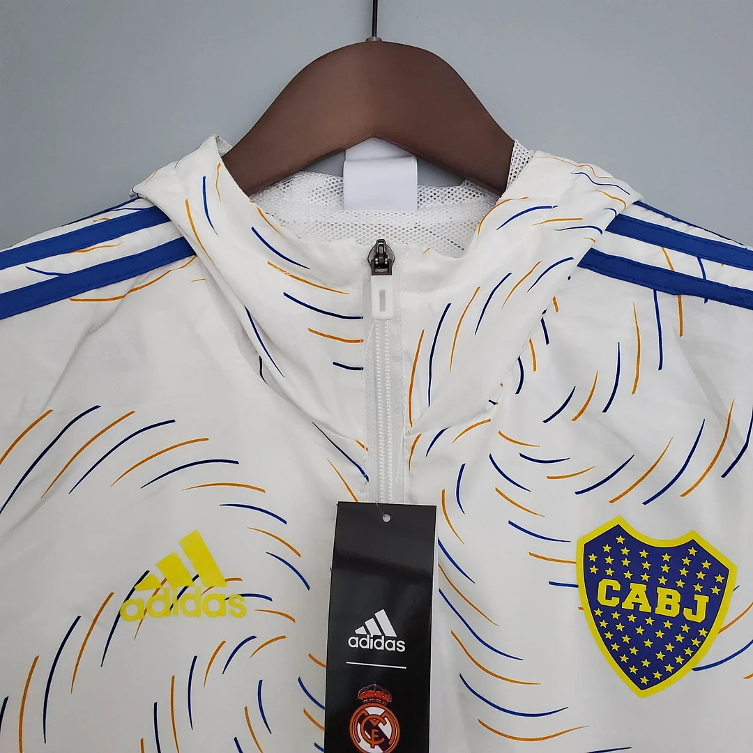 Windbreaker White Boca Juniors Jersey 1:1 Thai Quality - gallery