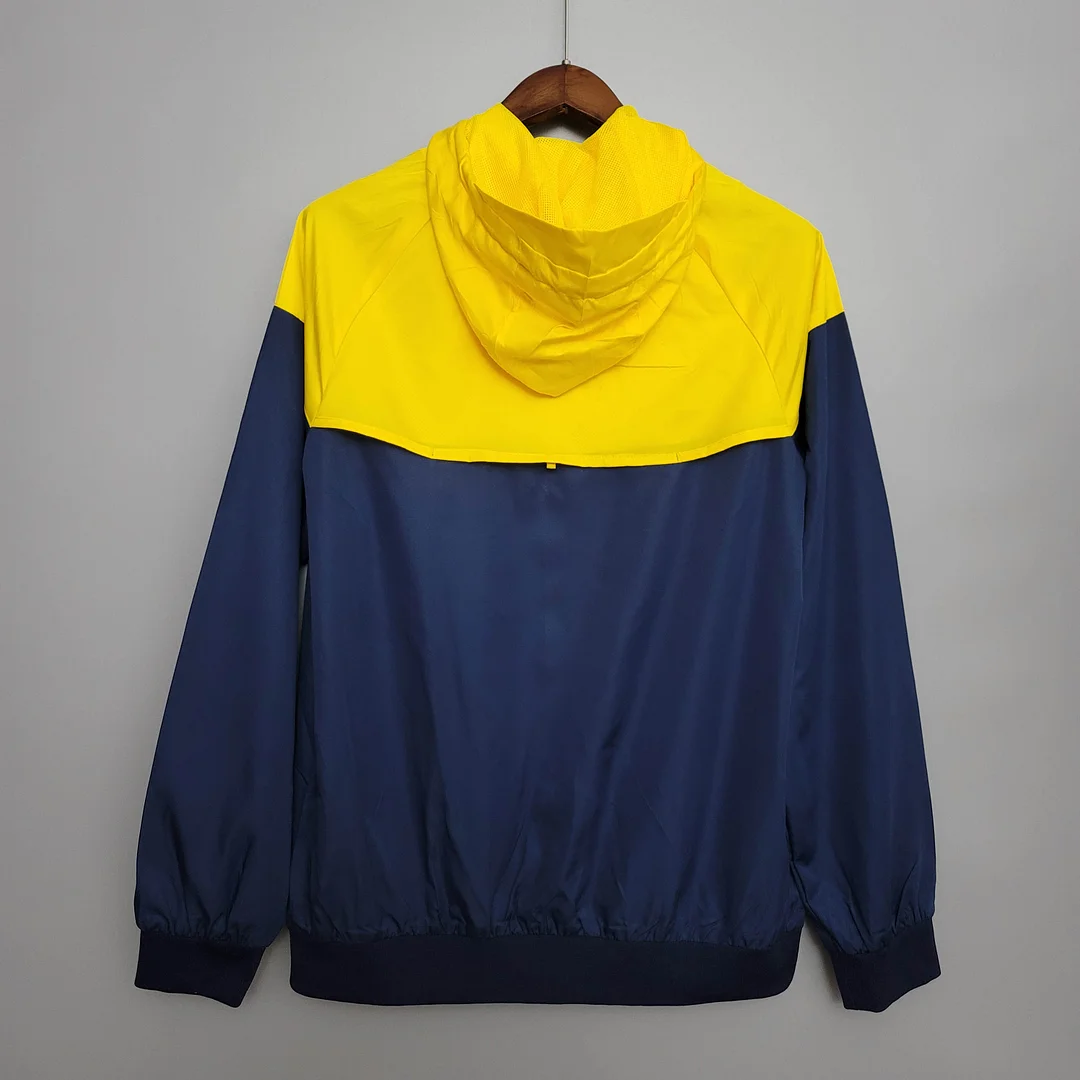 2021 Windbreaker Blue-Yellow Boca Juniors Jersey 1:1 Thai Quality - gallery