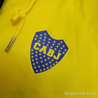 2021 Windbreaker Blue-Yellow Boca Juniors Jersey 1:1 Thai Quality - view 8