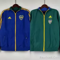 2023-2024 Boca Juniors Reversible Windbreaker（Blue-Green）Soccer Jersey 1:1 Thai Quality - view 1