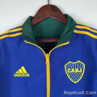 2023-2024 Boca Juniors Reversible Windbreaker（Blue-Green）Soccer Jersey 1:1 Thai Quality - view 12