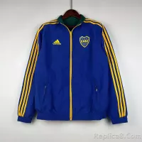 2023-2024 Boca Juniors Reversible Windbreaker（Blue-Green）Soccer Jersey 1:1 Thai Quality - view 4
