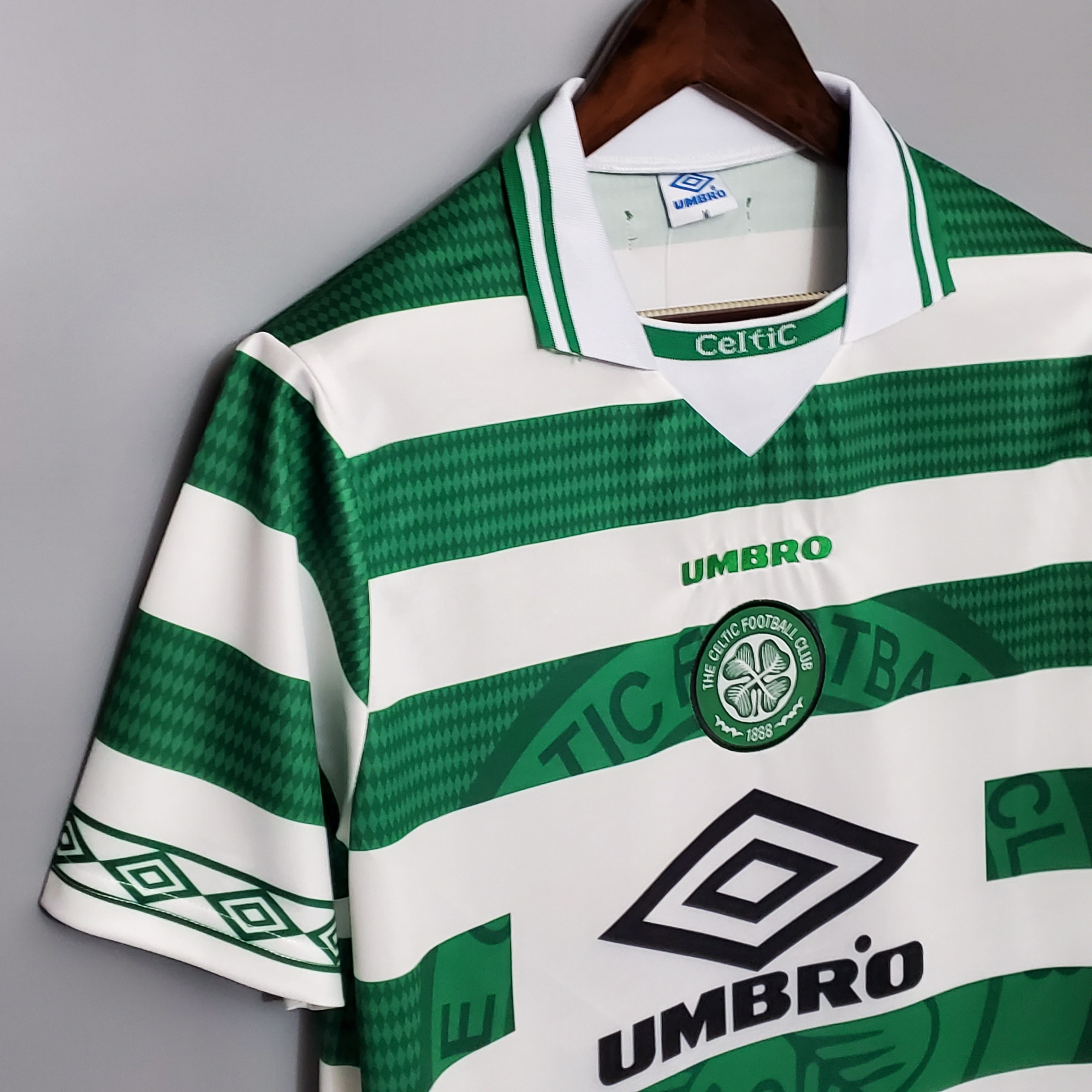 1998/99 Celtic Home Soccer Jersey Retro Version - gallery