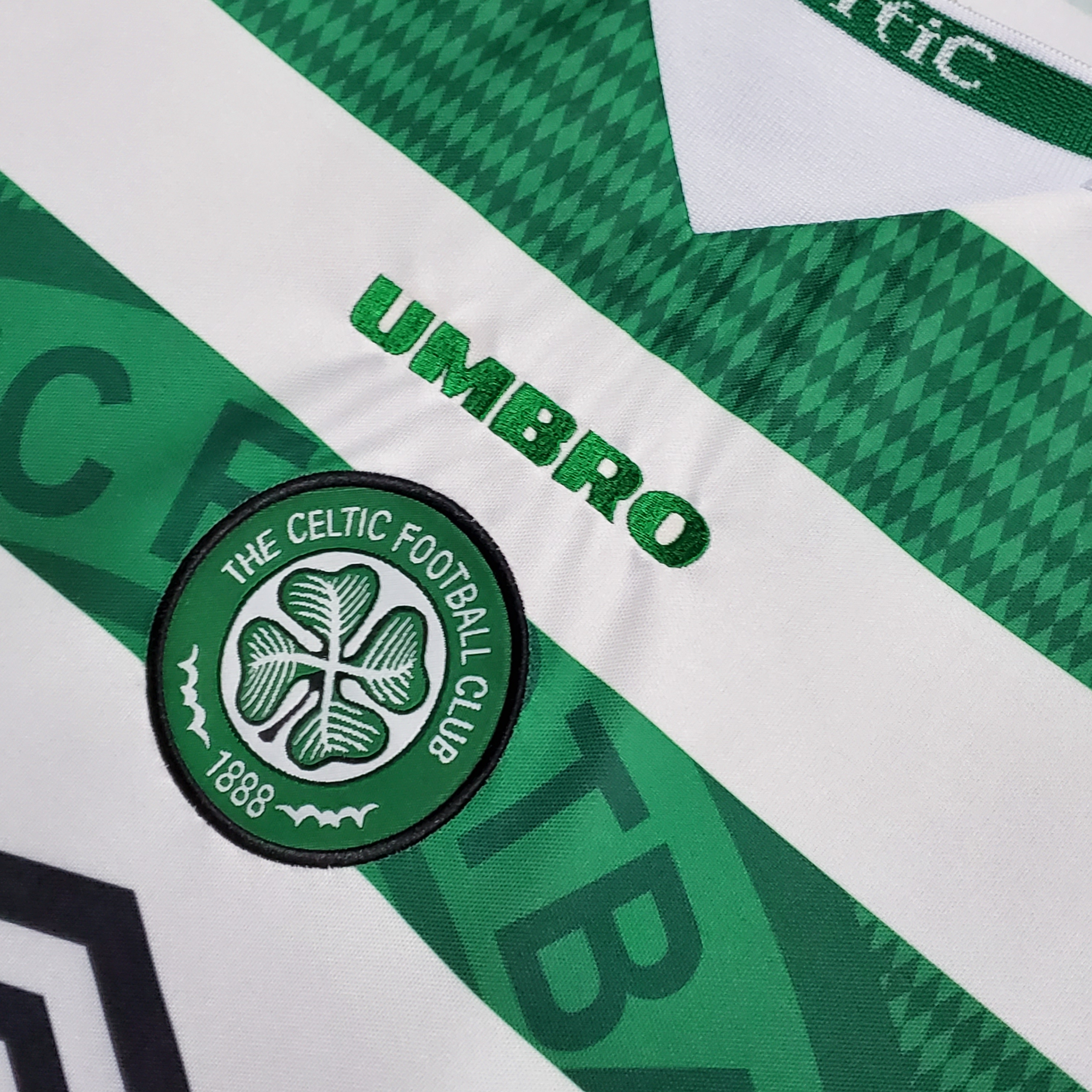 1998/99 Celtic Home Soccer Jersey Retro Version - gallery