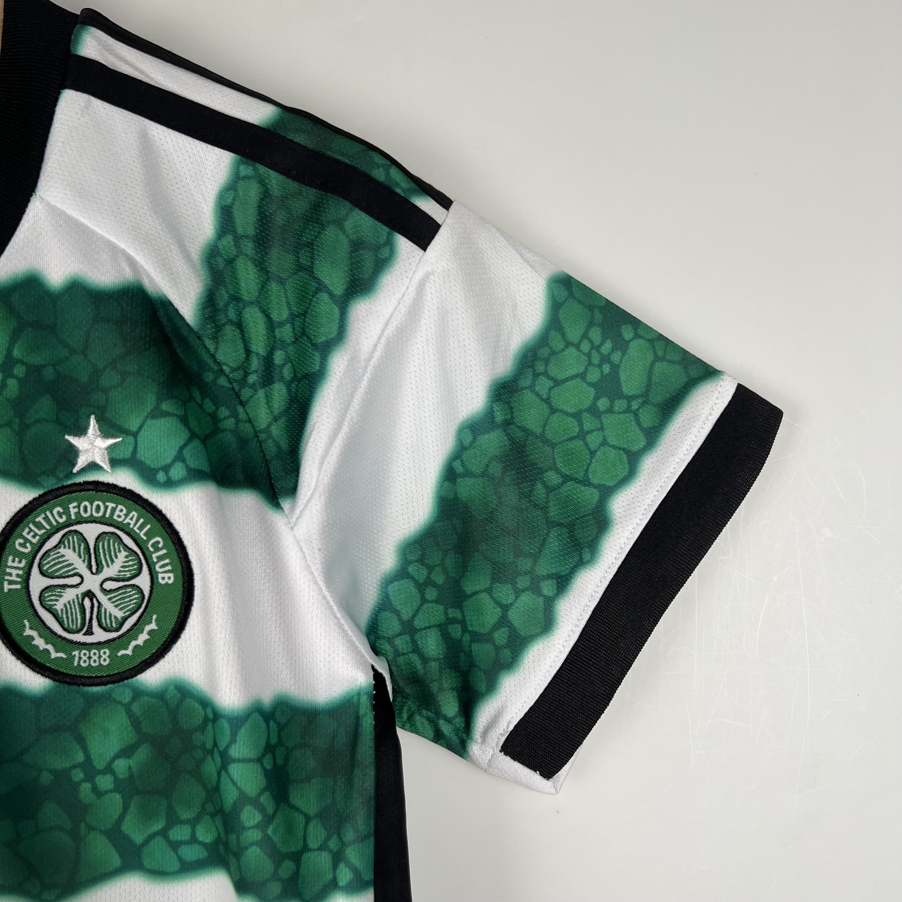 23-24 Celtic Home Soccer Jersey Kids Kit Jersey+Short - gallery