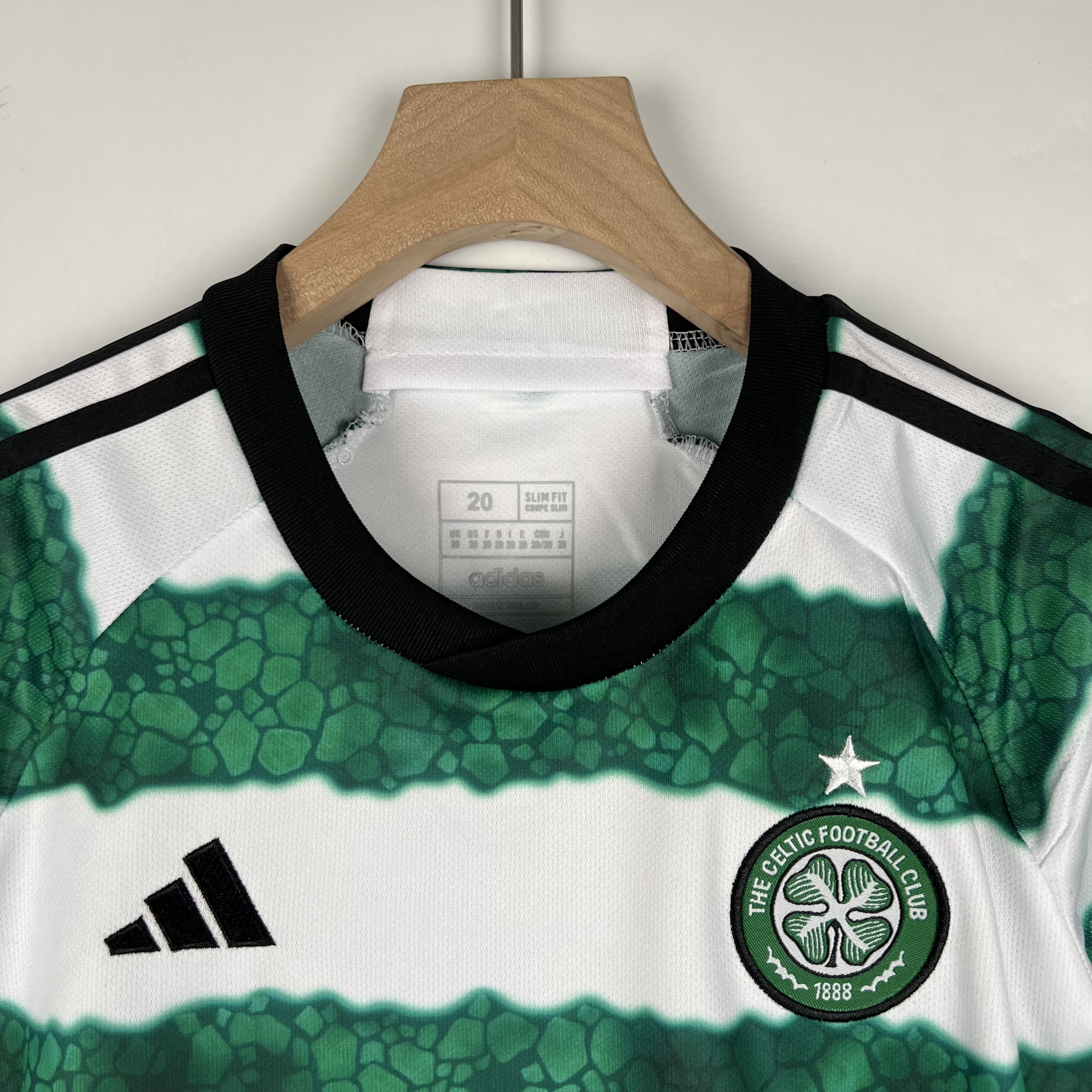 23-24 Celtic Home Soccer Jersey Kids Kit Jersey+Short - gallery