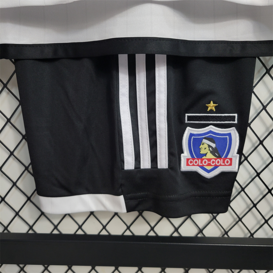 2023-24 Colo Colo Home Kids Kit Jersey+Shorts - gallery
