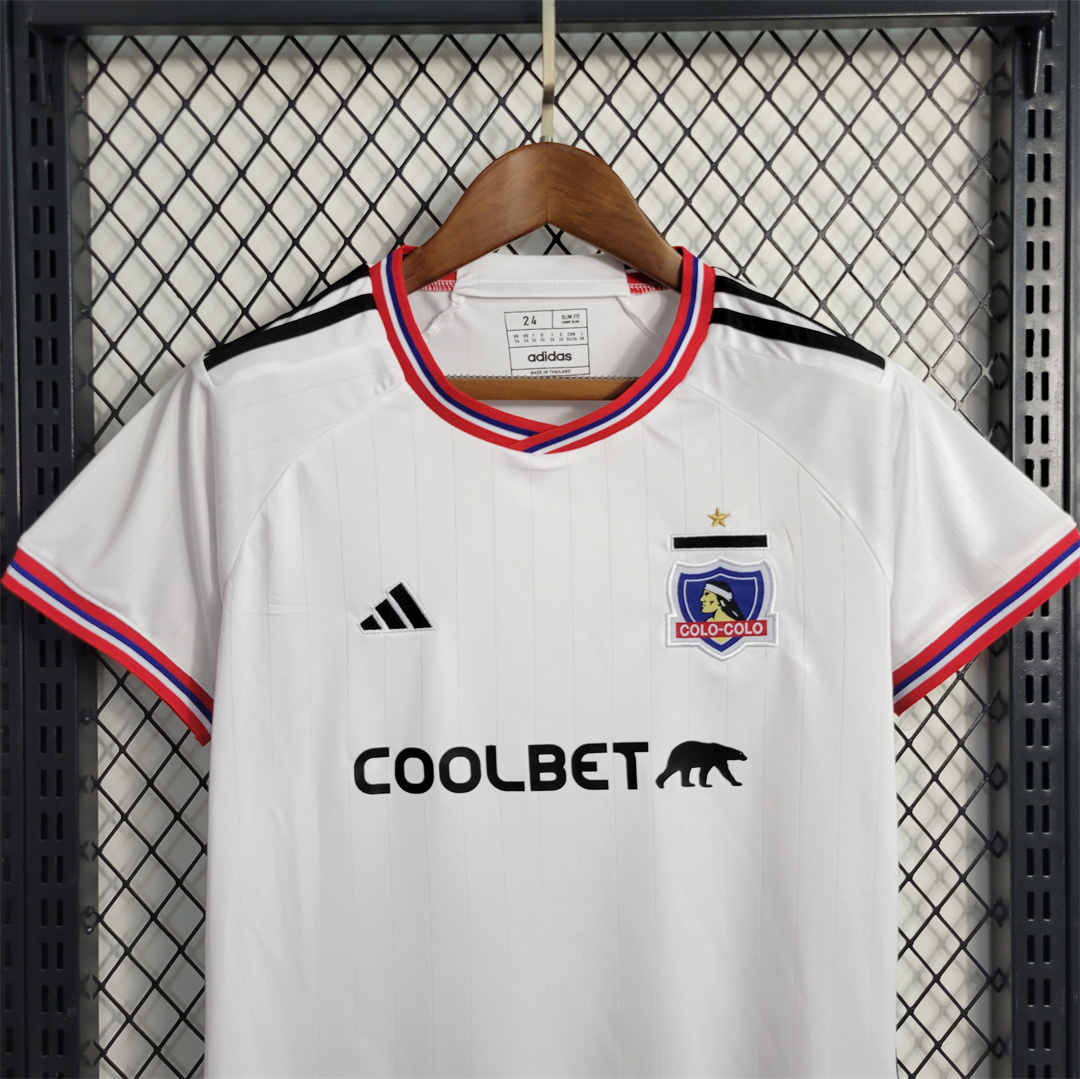 2023-24 Colo Colo Home Kids Kit Jersey+Shorts - gallery