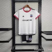 2023-24 Colo Colo Home Kids Kit Jersey+Shorts - view 1