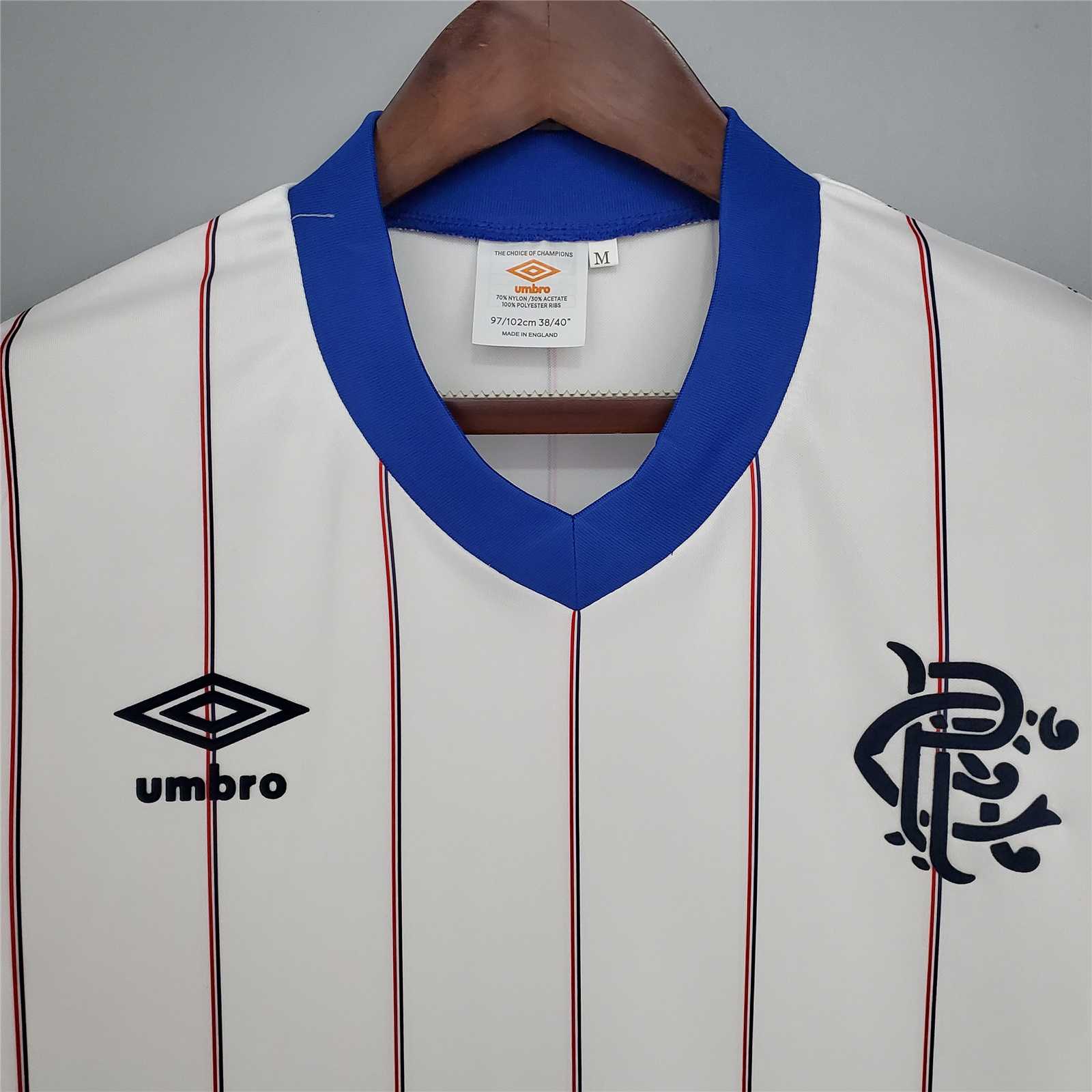 1982/83 Glasgow Rangers Away Soccer Retro Jersey - gallery