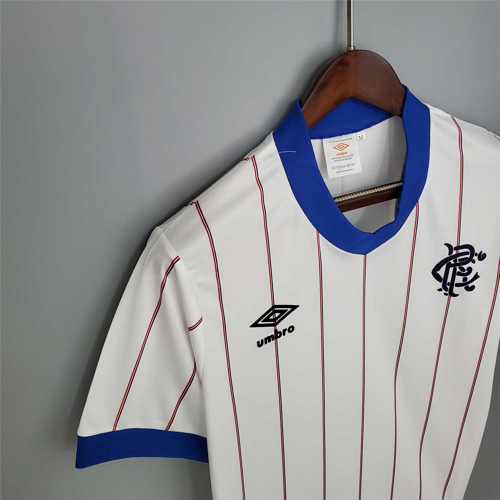1982/83 Glasgow Rangers Away Soccer Retro Jersey - gallery