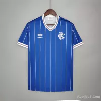 1982/83 Glasgow Rangers Home Soccer Retro Jersey - view 1