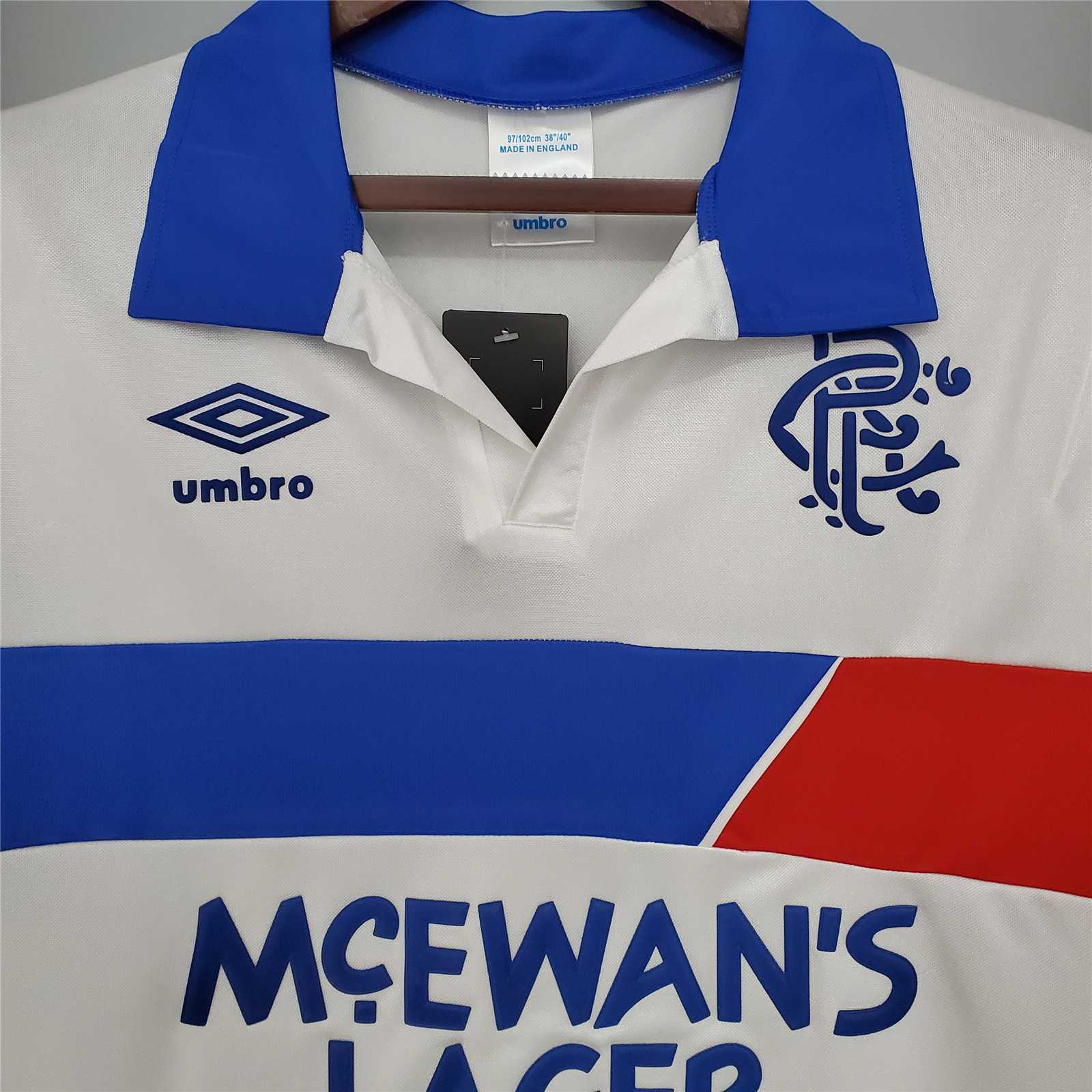 1994 Glasgow Rangers Away Soccer Retro Jersey - gallery