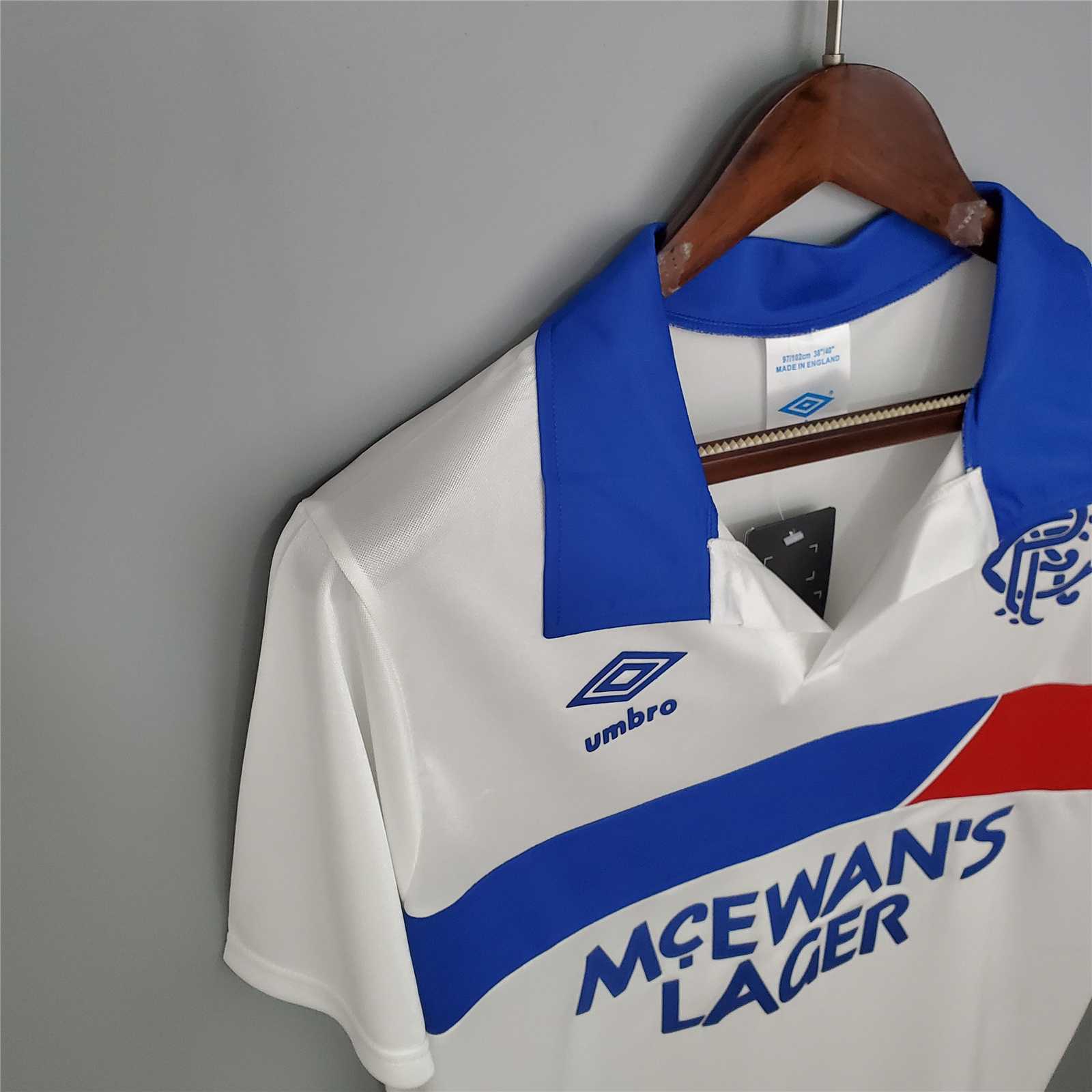 1994 Glasgow Rangers Away Soccer Retro Jersey - gallery