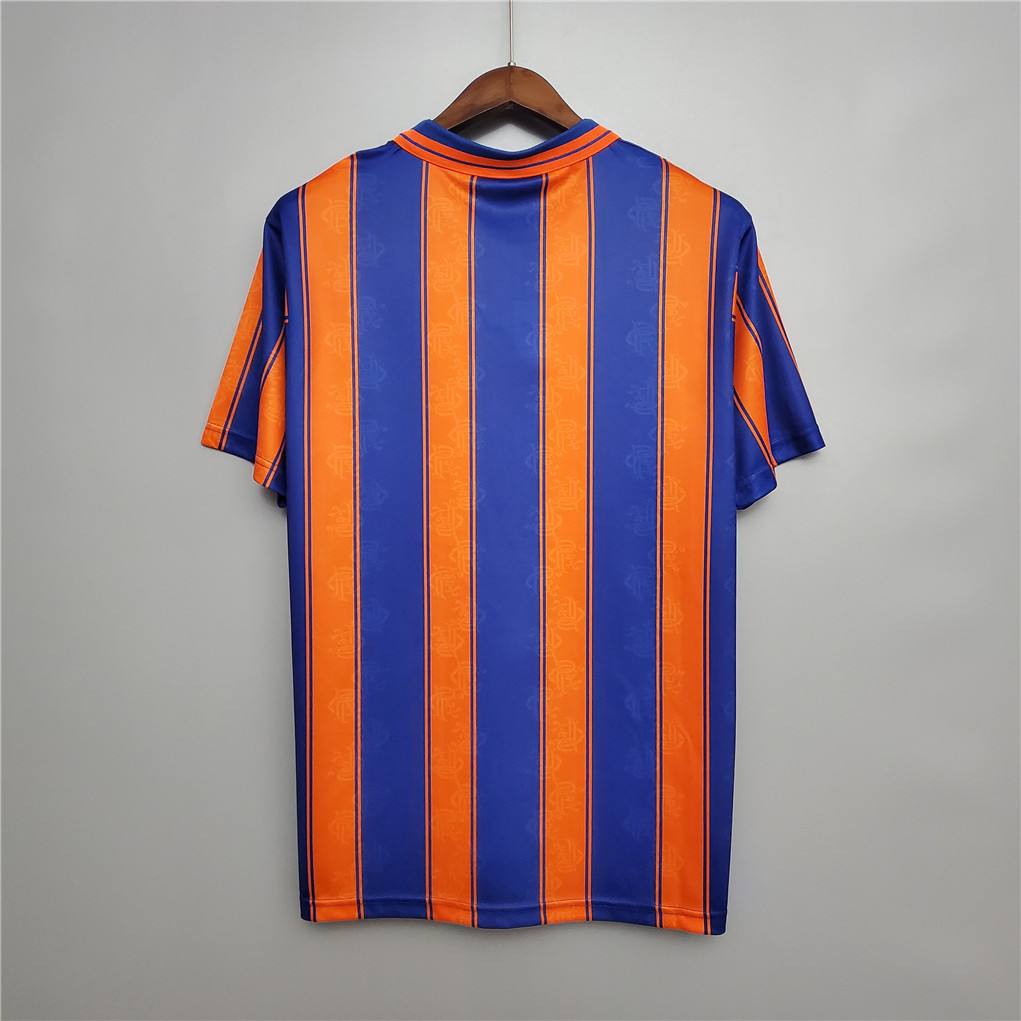 1993-94 Glasgow Rangers Away Soccer Retro Jersey - gallery
