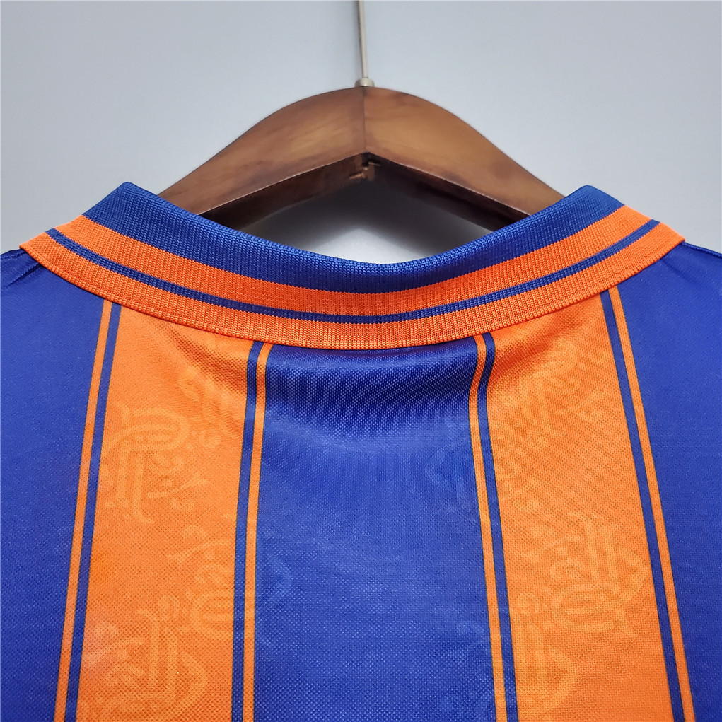 1993-94 Glasgow Rangers Away Soccer Retro Jersey - gallery