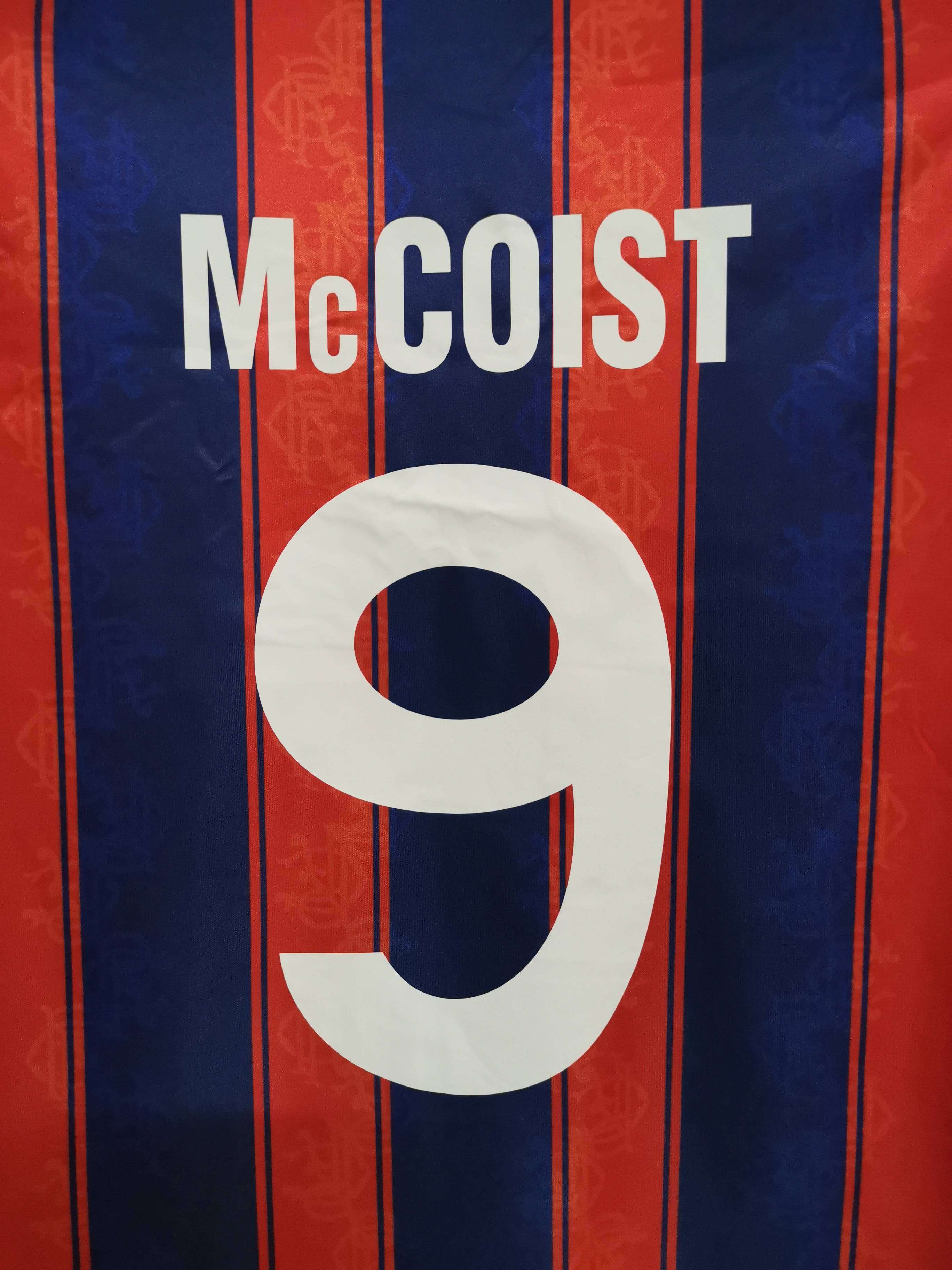 1993-94 Glasgow Rangers Away Soccer Retro Jersey - gallery
