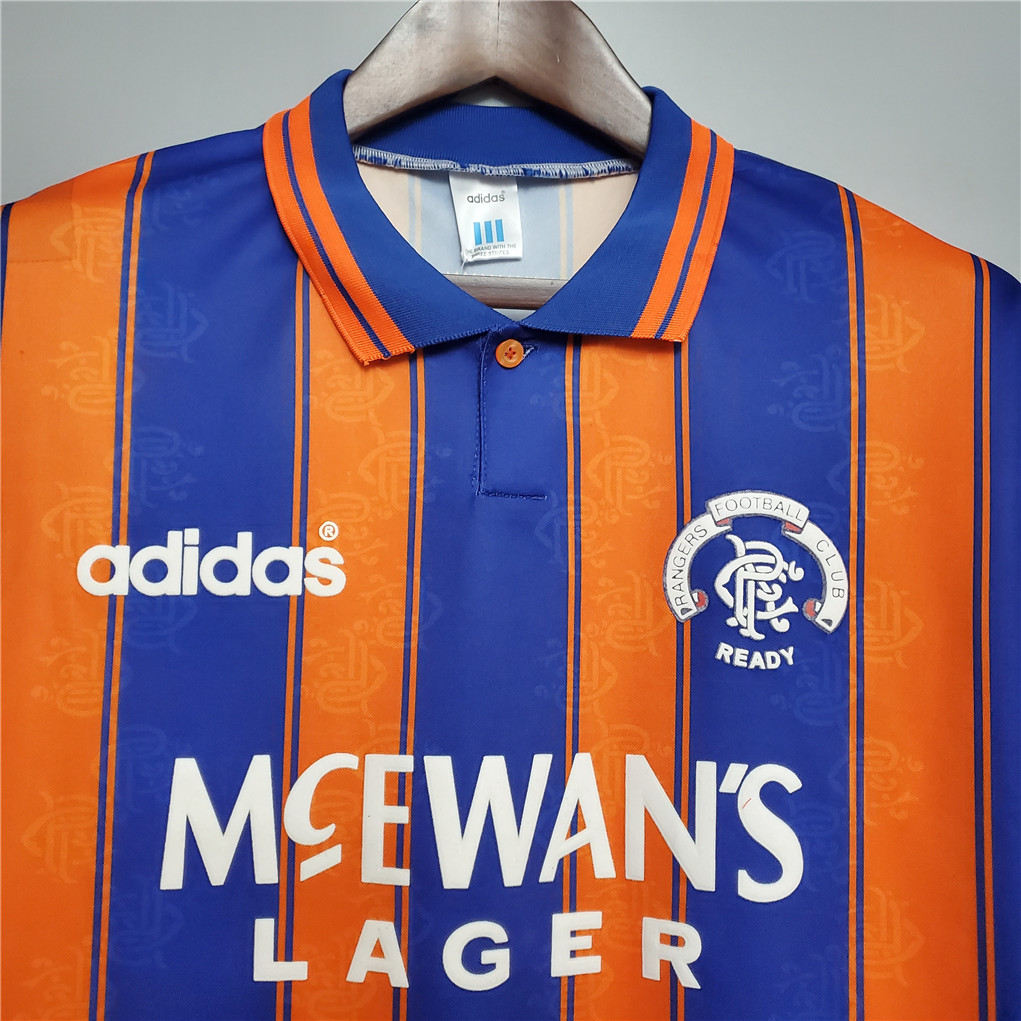 1993-94 Glasgow Rangers Away Soccer Retro Jersey - gallery