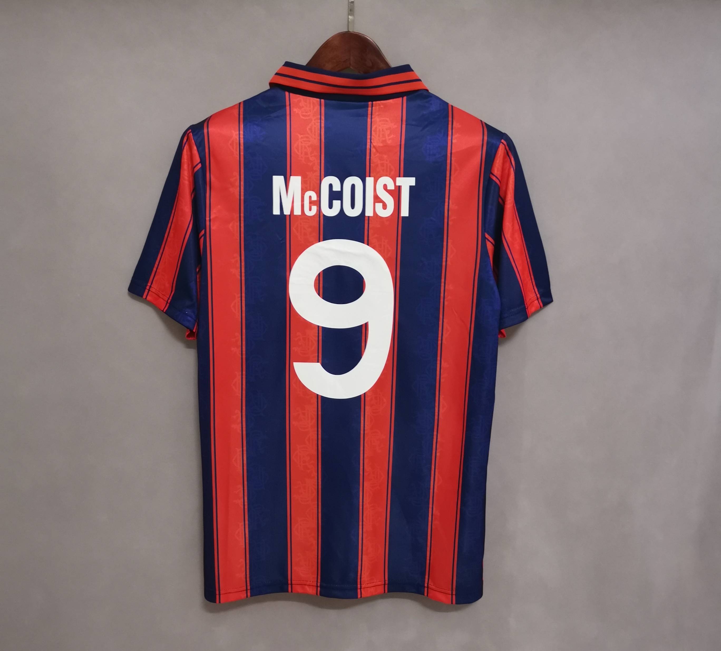 1993-94 Glasgow Rangers Away Soccer Retro Jersey - gallery
