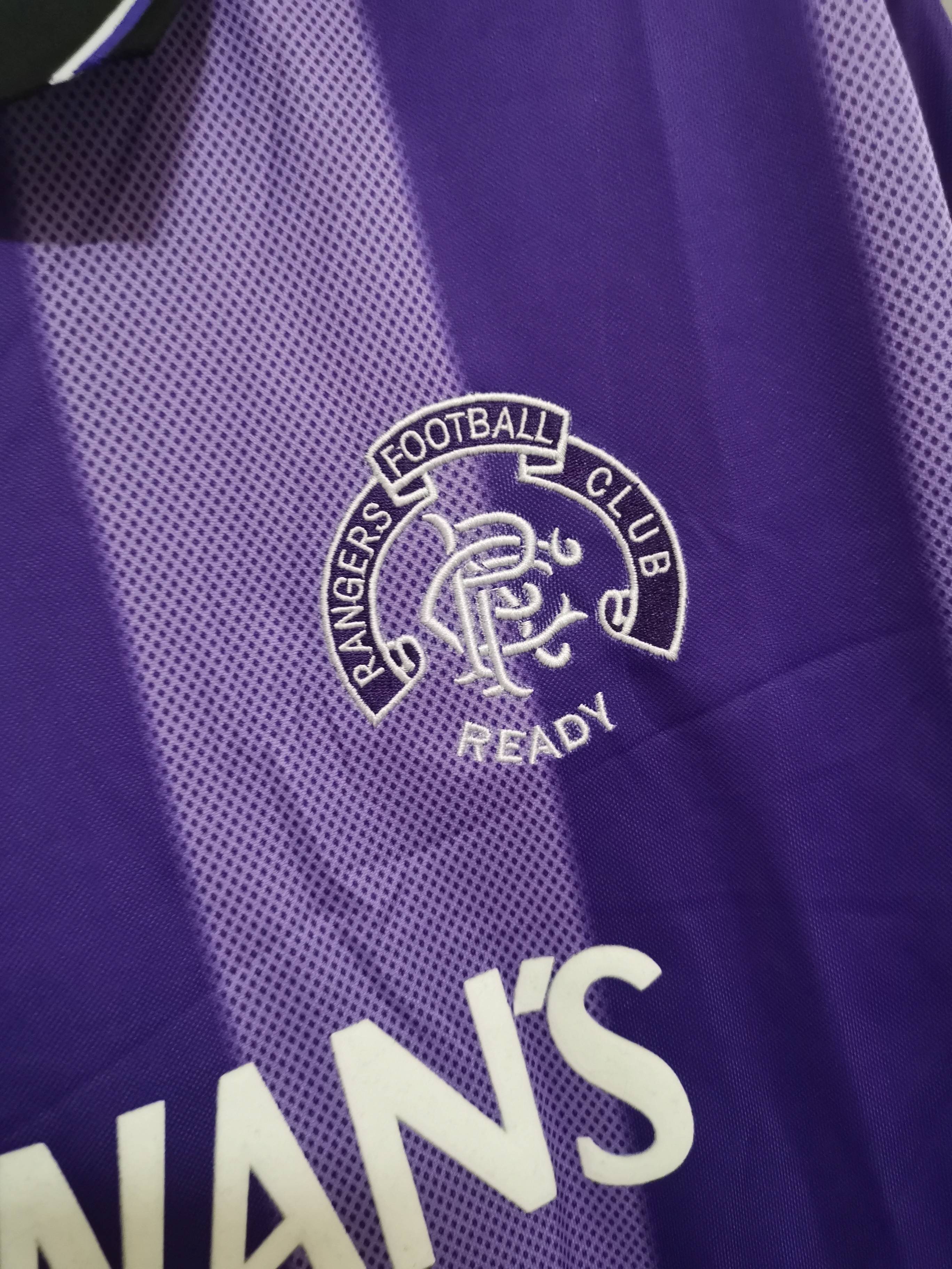1994-95 Glasgow Rangers Away Soccer Retro Jersey - gallery