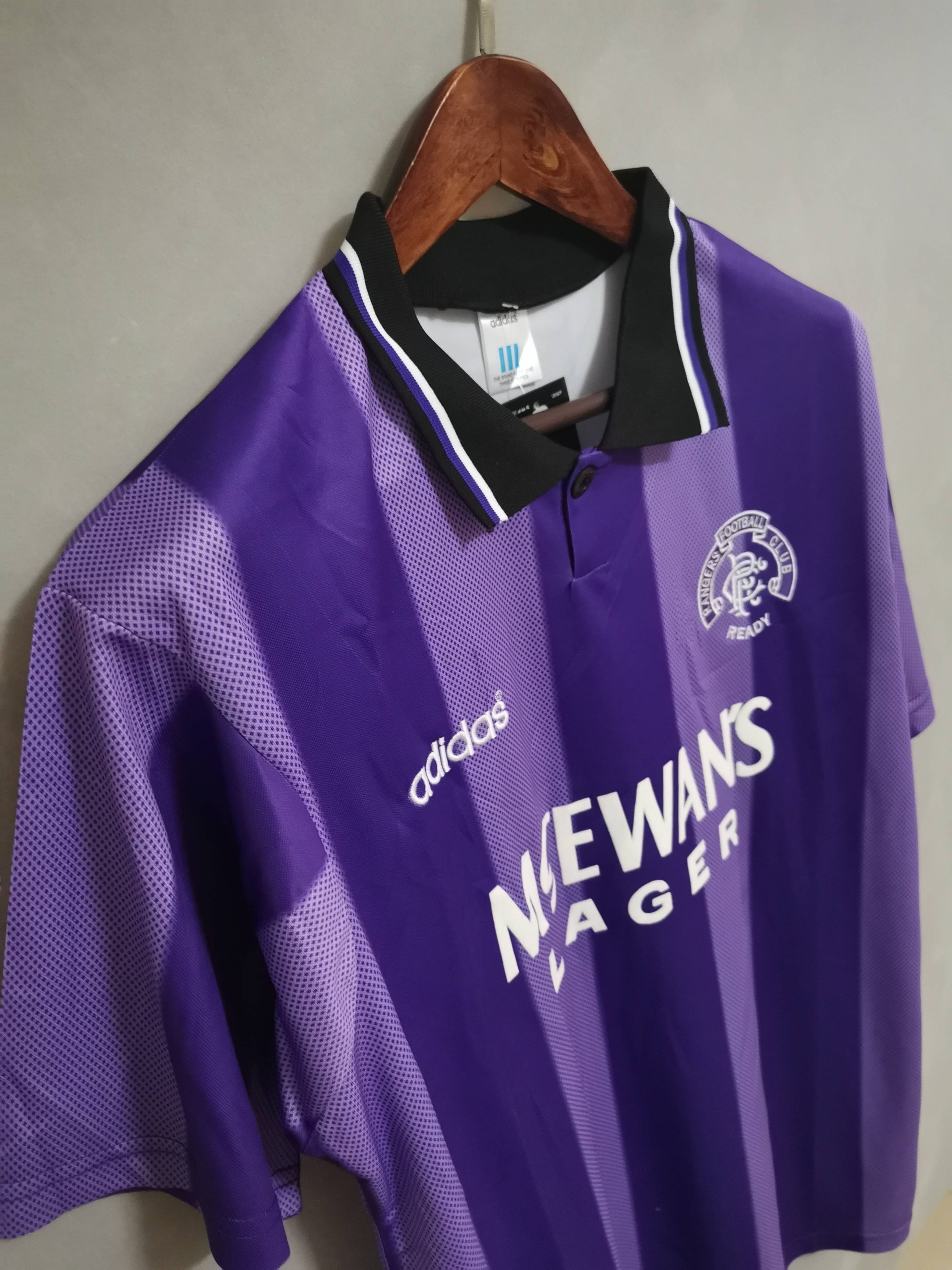 1994-95 Glasgow Rangers Away Soccer Retro Jersey - gallery