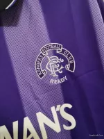 1994-95 Glasgow Rangers Away Soccer Retro Jersey - view 6