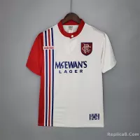 1996-97 Glasgow Rangers Away Soccer Retro Jersey - view 1