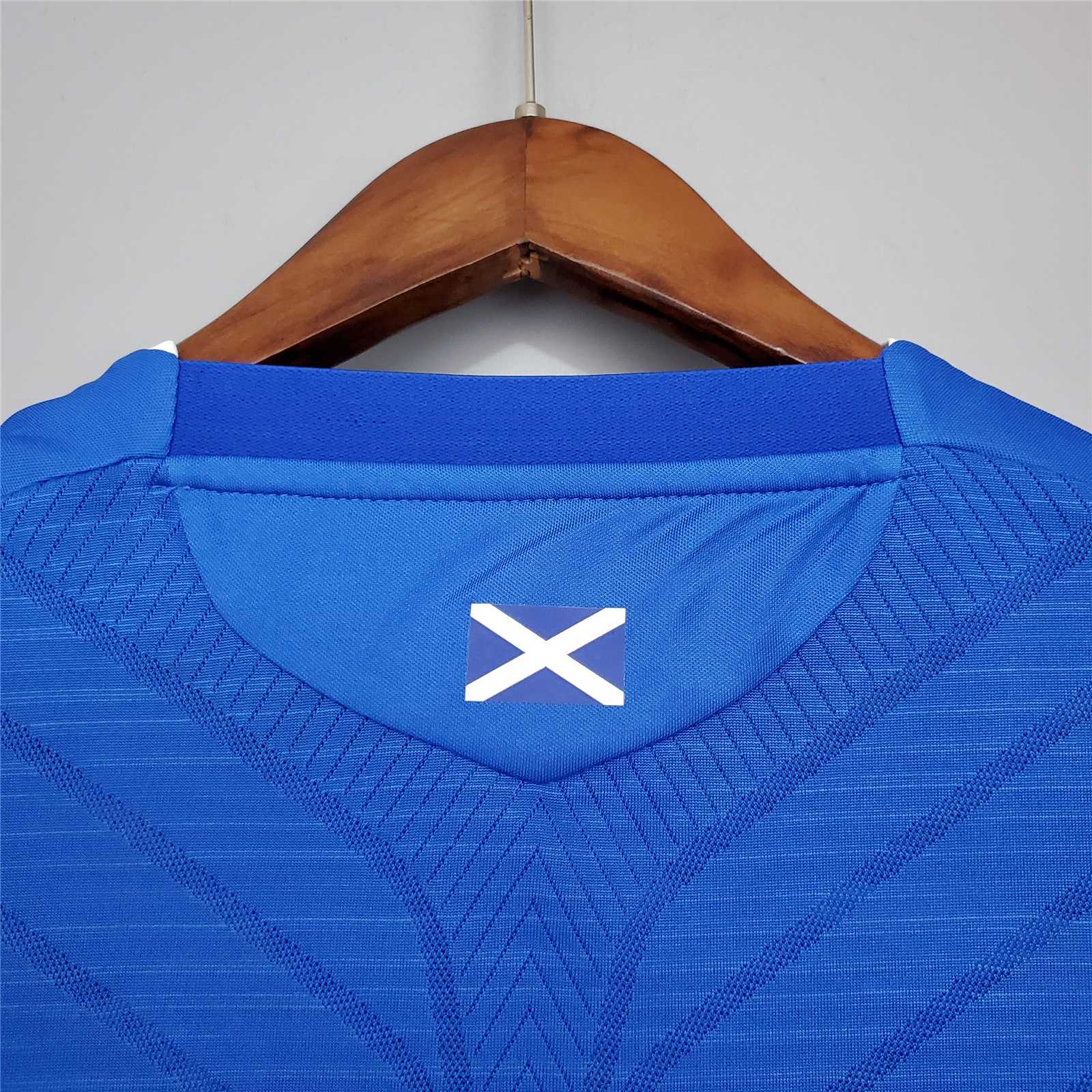 2008-09 Glasgow Rangers Home Soccer Retro Jersey - gallery