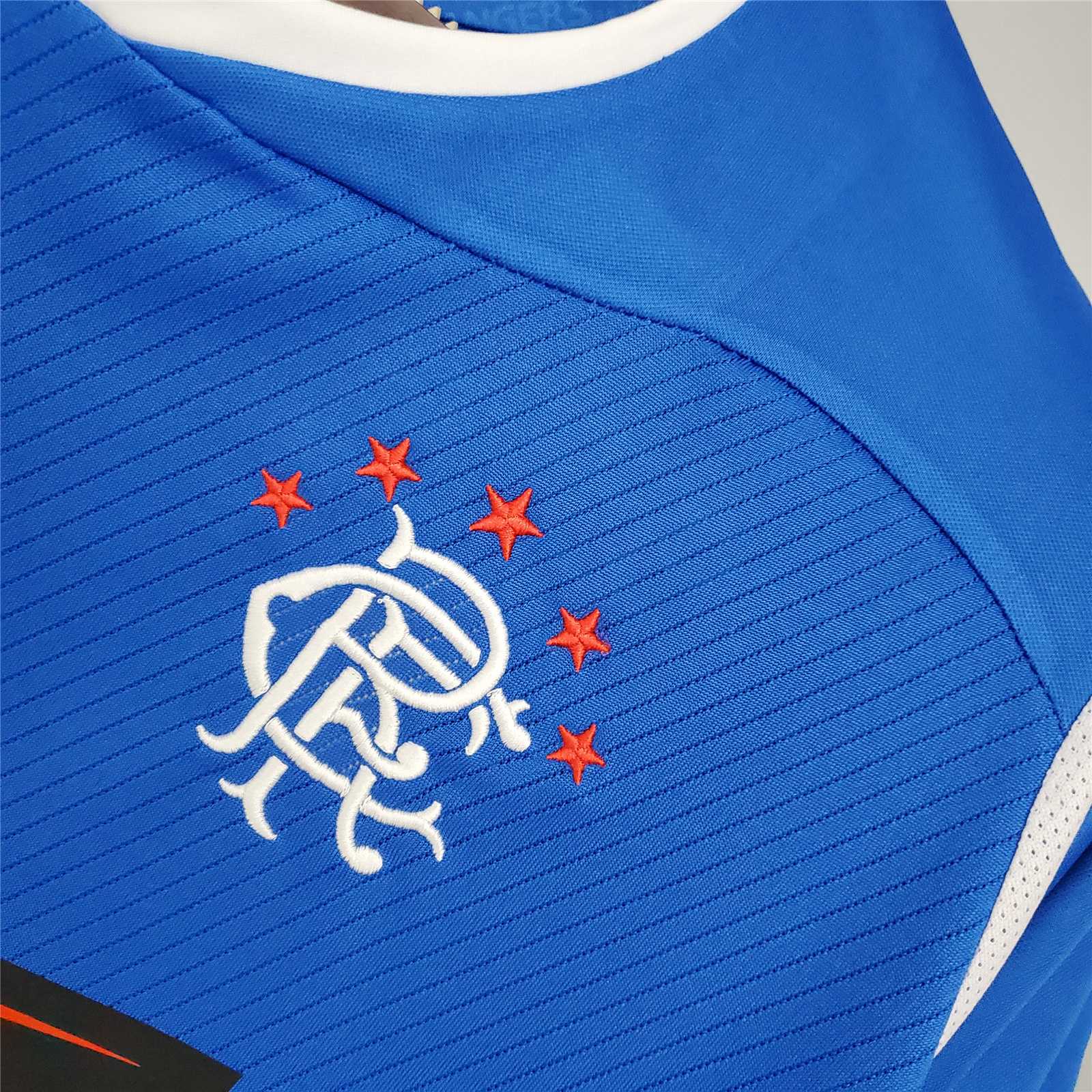 2008-09 Glasgow Rangers Home Soccer Retro Jersey - gallery