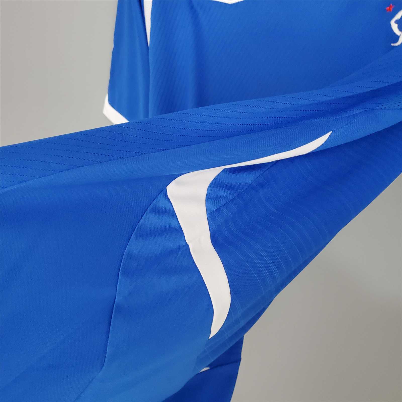 2008-09 Glasgow Rangers Home Soccer Retro Jersey - gallery