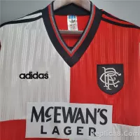 1995-96 Glasgow Rangers Away Soccer Retro Jersey - view 10