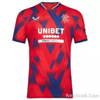 23-24 Glasgow Rangers Fourth Away Soccer Jersey Fan Version - view 1