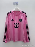 25-26 Inter Miami CF Pink  Soccer Jersey Long Sleeve - view 1
