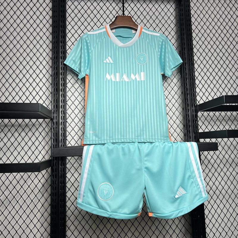 24-25 Inter Miami CF Third Away  Soccer Kids Kit Jersey+Shorts - gallery