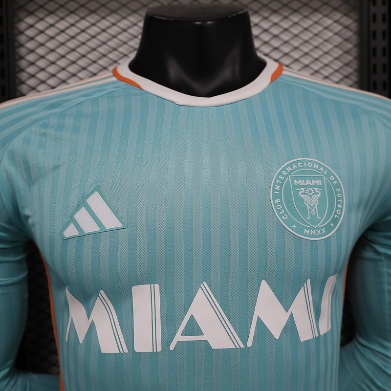 24-25 Inter Miami CF Third Away  Soccer Jersey Player Version Long Sleeve - gallery
