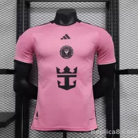 24-25 Inter Miami CF Home  Soccer Jersey Player Version - view 1