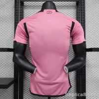 24-25 Inter Miami CF Home  Soccer Jersey Player Version - view 3