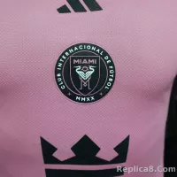24-25 Inter Miami CF Home  Soccer Jersey Player Version - view 6