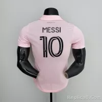 22-23 Inter Miami Messi#10 CF Home  Soccer Jersey Player Version - view 1